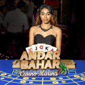 Casino Marina Andar Bahar live table on 55bmw