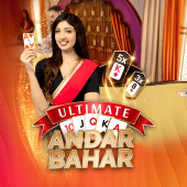 Ultimate Andar Bahar live dealer table on 55bmw